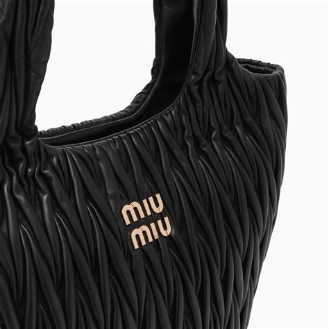 miu miu leather shopping bag|miu michael bags for women.